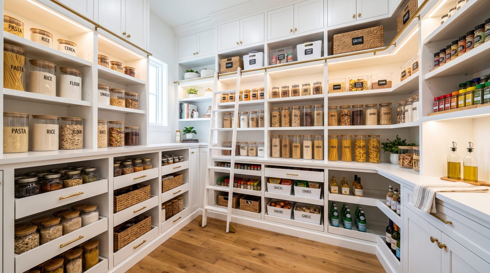 31 Walk In Pantry Ideas That Make Storage Beautiful and Functional