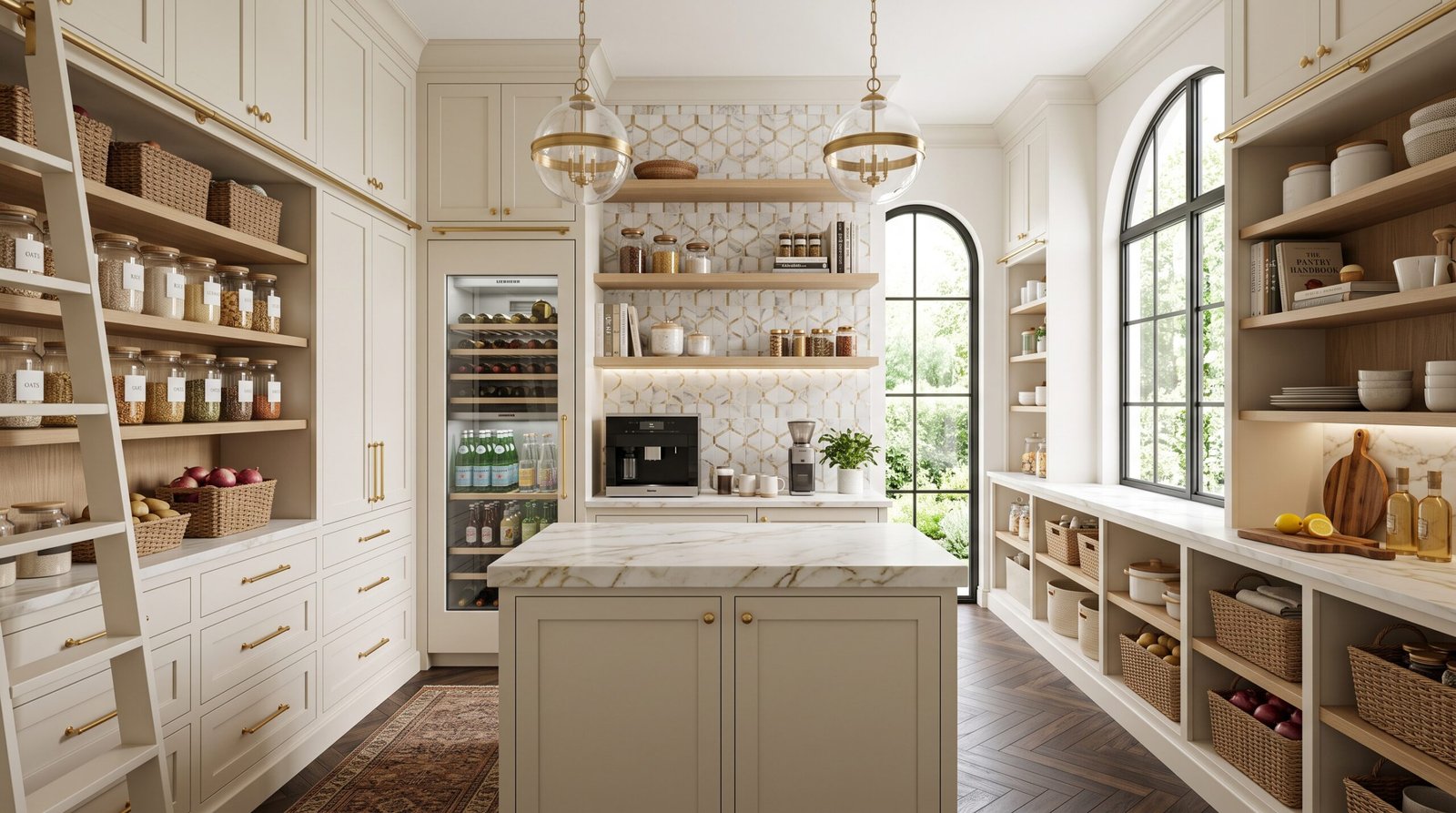 Walk-In Pantry Ideas: