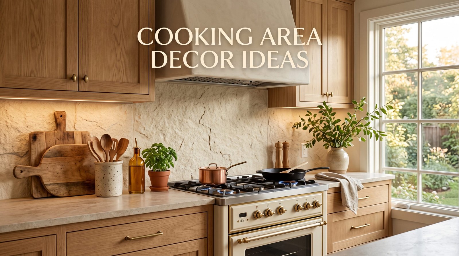 Beautiful Cooking Area Decor Ideas