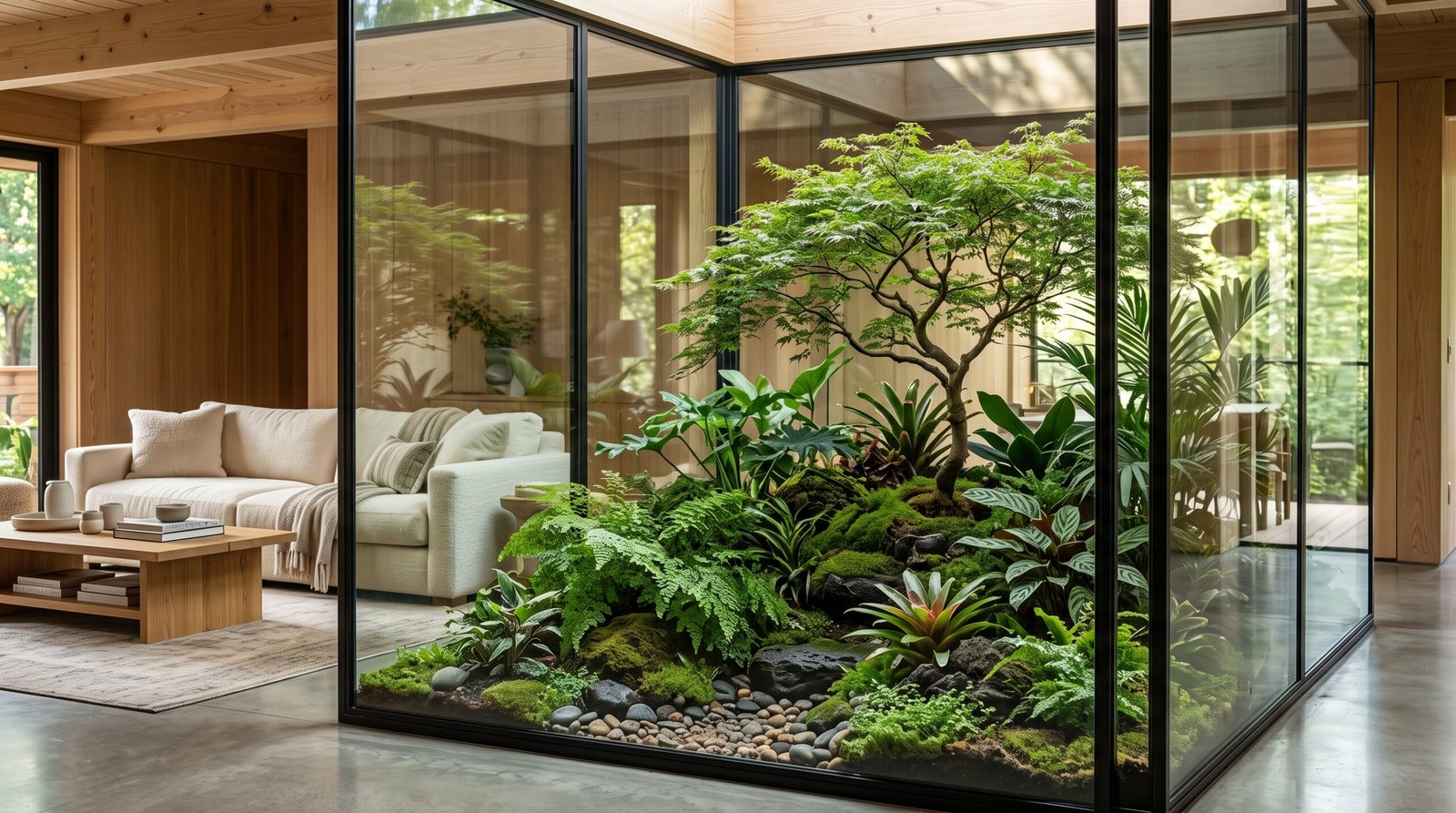 Beautiful Indoor Glass Partition Ideas