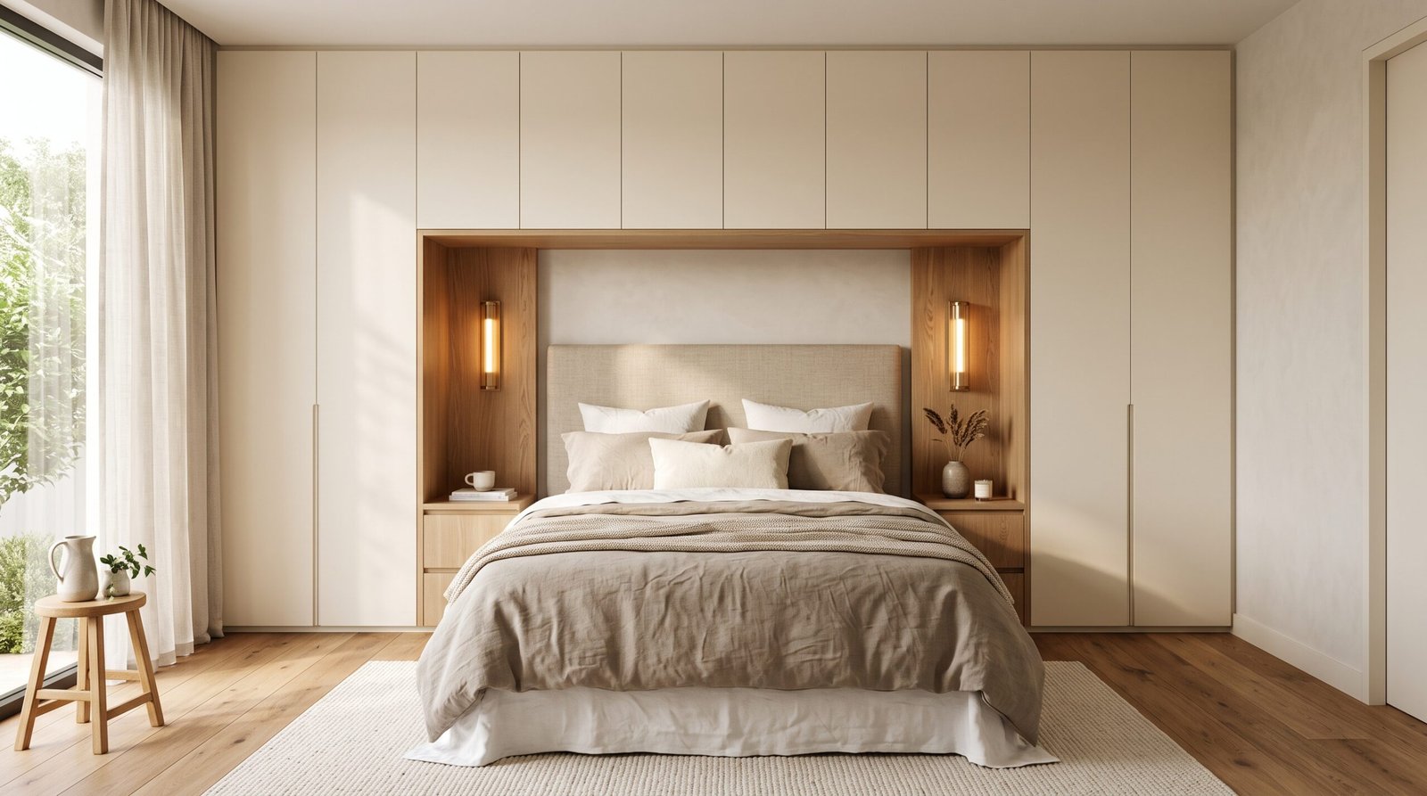 Beautiful Bedroom Built-In Storage Ideas