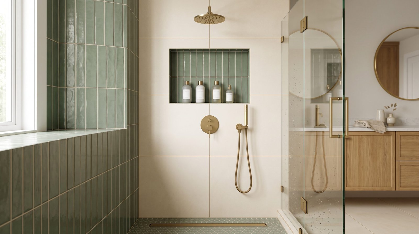 Beautiful Bathroom Shower Niche Ideas